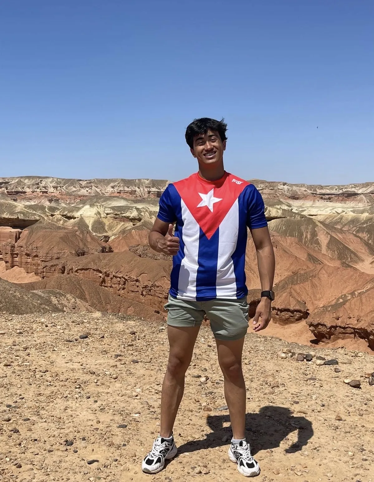 Andry Zamora em Angola
