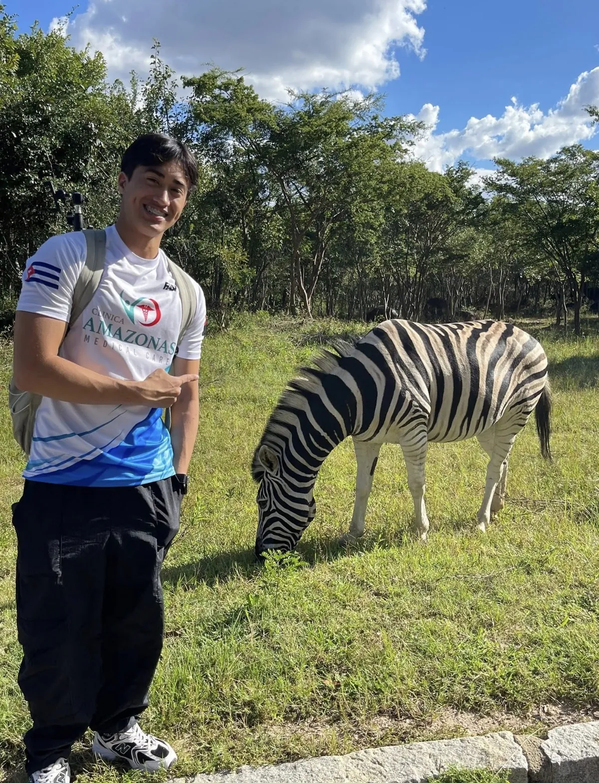 Andry Zamora em Angola