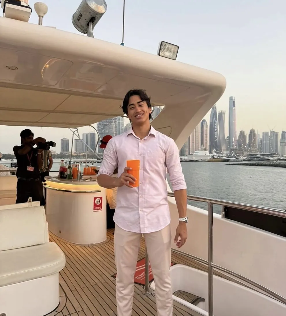 Andry Zamora no Dubai ou Egito